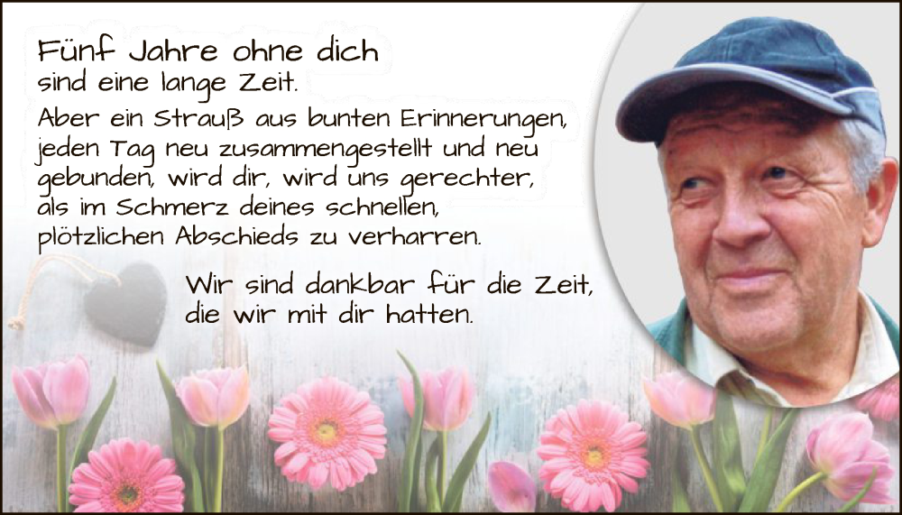  Traueranzeige für IM 5 vom 06.02.2026 aus WLZ